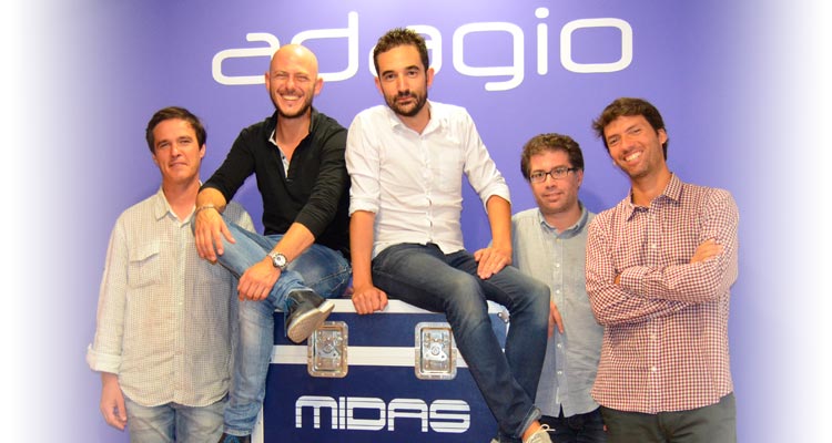 Adagio distribuye Midas, Klark Teknik y Turbosound en España, Portugal e Italia