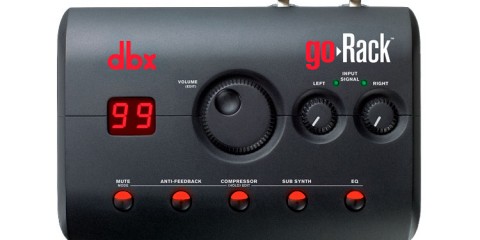 dbx goRack, procesador de altavoces portátil