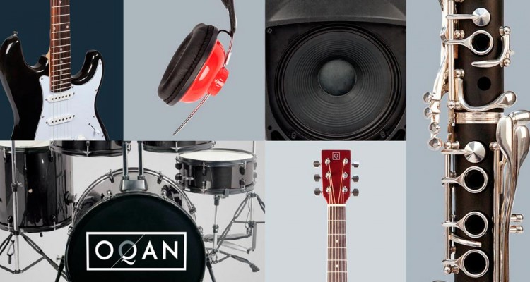 OQAN aúna calidad y precios imbatibles en audio, accesorios e instrumentos