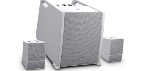 LD Systems CURV 500 AV Set en blanco, mejor integración con los entornos