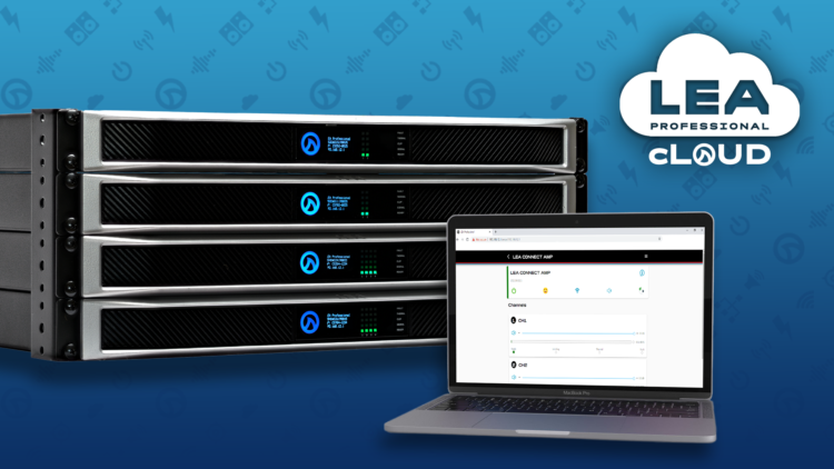 Webinar gratis de LEA Professional: Configura tus amplificadores y gestiona su operación en remoto desde la nube